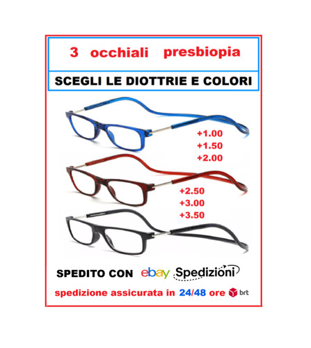 Occhiali collo calamita - 3,